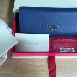 러브캣 러브켓 장지갑 보증서