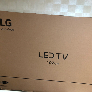 LG-TV 43인치 미개봉 새상품 팝니다 ㅍㅍㅍ