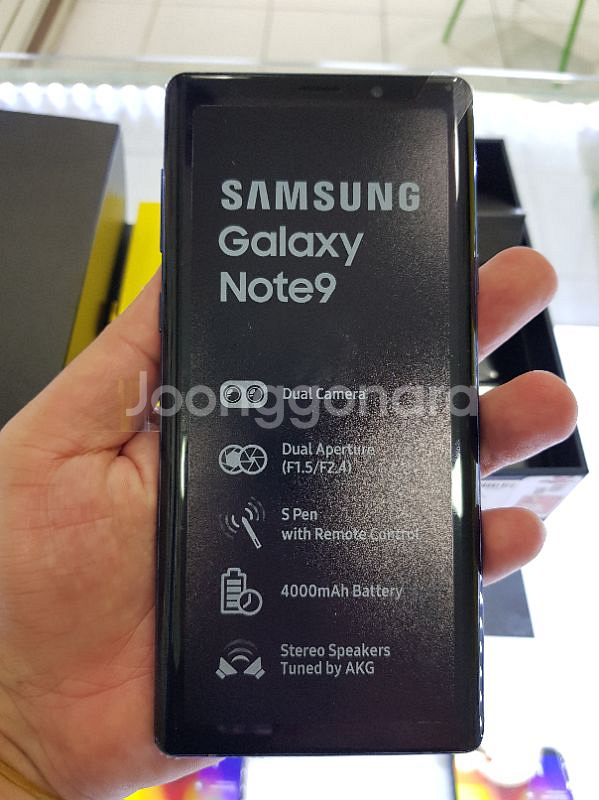 노트9  512기가 오션블루  오늘하루 가격내림--1