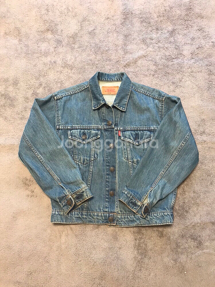 (55)리바이스 빈티지 여성청자켓--4