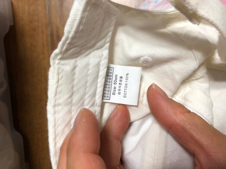 아기모자 3개--1