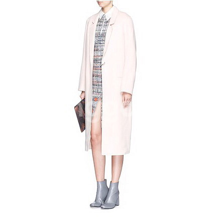 acne 캐시미어 롱코트--1