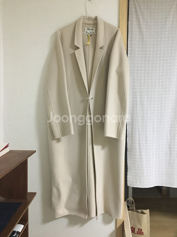acne 캐시미어 롱코트--3