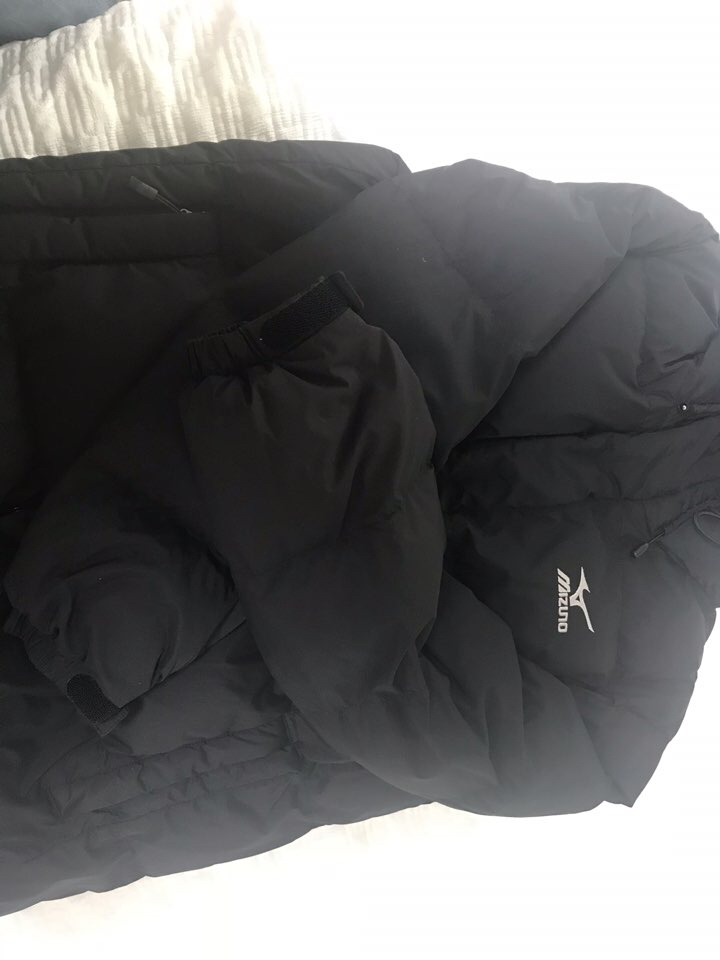 미즈노 롱패딩--5