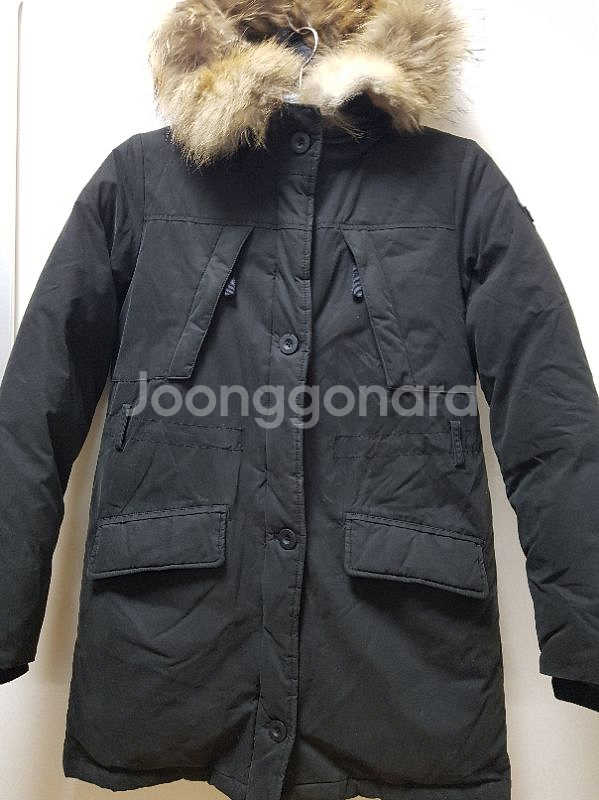 GUESS/덕다운/라쿤후드/패딩점퍼(여성85)--1