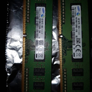 DDR3 12800U 4g 2개 팝니다~!!(택포