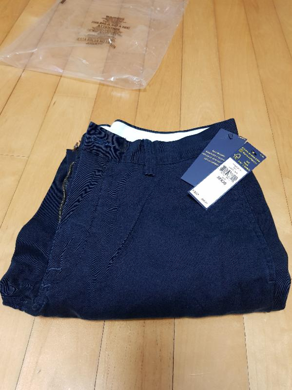 폴로 스트레이트핏 코튼 치노 32*30 (새상품/--2