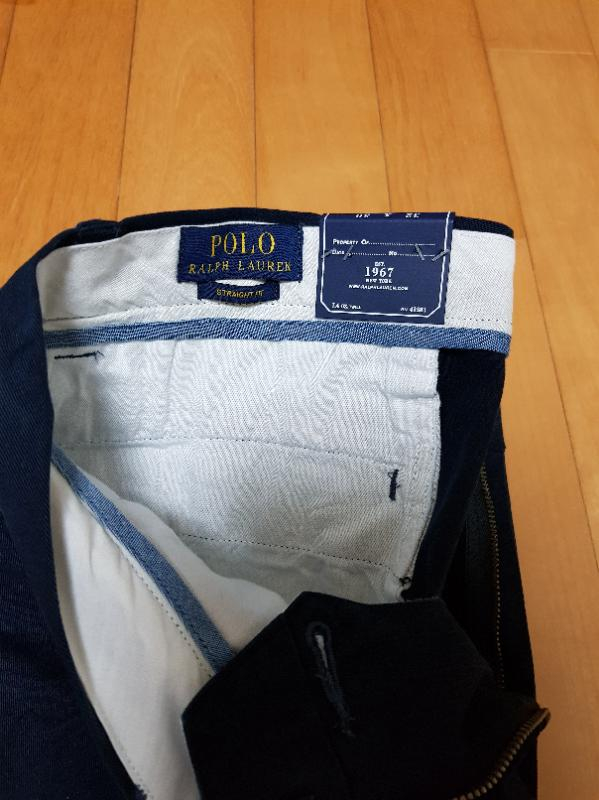 폴로 스트레이트핏 코튼 치노 32*30 (새상품/--4