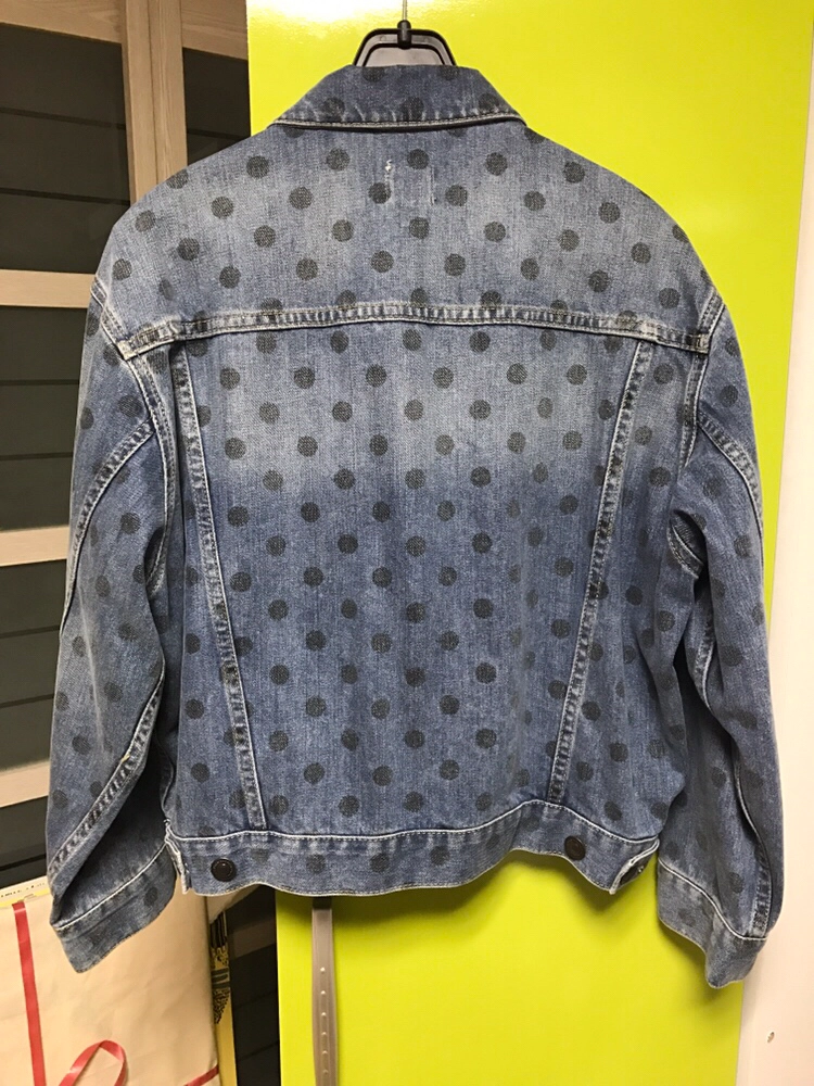 ASOS 도트 데님자켓 이미지