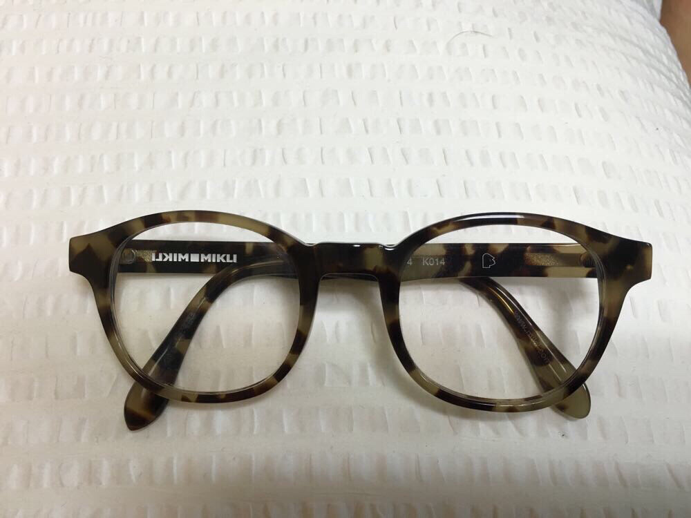 알랭미끌리 원형뿔테 안경--0