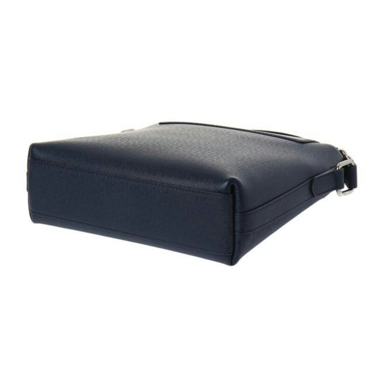 헤지스 남성 네이비 로고 가죽 크로스백 새상품 --8