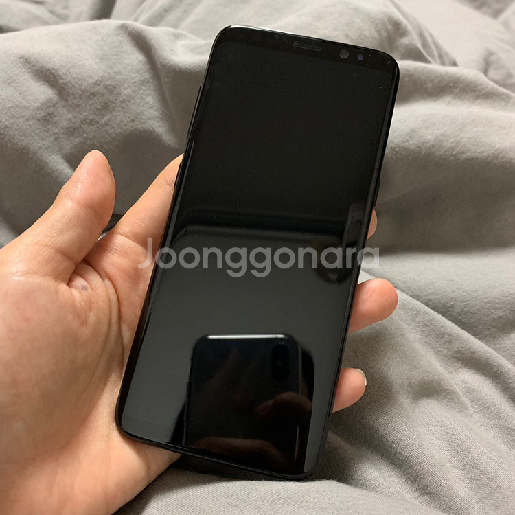 갤럭시 s8 64g 미드나잇블랙 정상해지폰 판매합--1