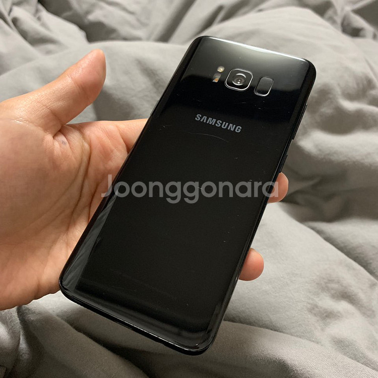 갤럭시 s8 64g 미드나잇블랙 정상해지폰 판매합--2
