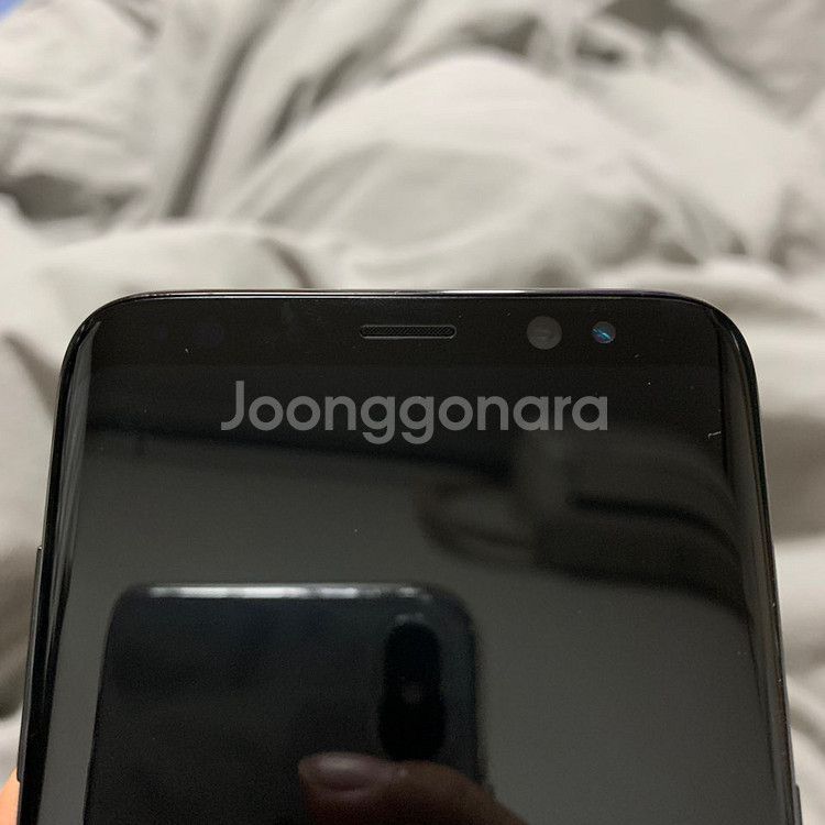 갤럭시 s8 64g 미드나잇블랙 정상해지폰 판매합--3