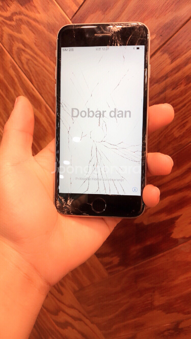 아이폰6s 64기가 블랙 액파 팝니다--1