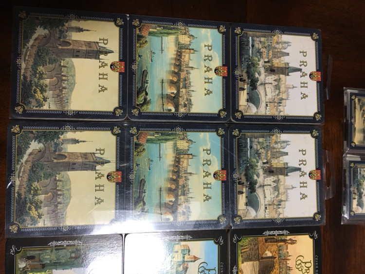 프라하 기념품 기프트 마그넷 크리스탈 열쇠고리 코--1