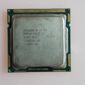 린필드 i5-760 cpu 팝니다.