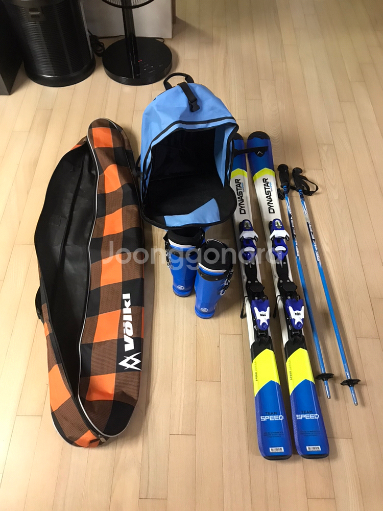 아동 스키세트  225, 130 랑게 다이나스타--4