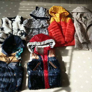 120남아 겨울외투6벌 묶음판매