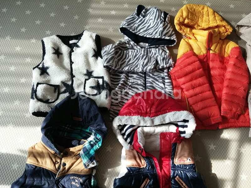 120남아 겨울외투6벌 묶음판매--1