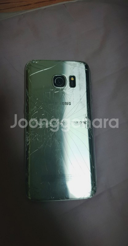 갤럭시s7 액정안나오는 파손폰--1