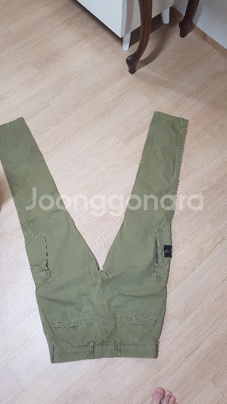 스톤 카고바지--1