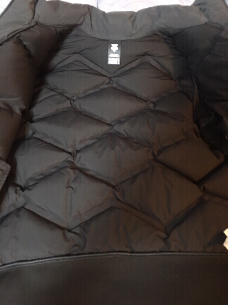 데상트 패딩점퍼 하이브리드 플리스--2