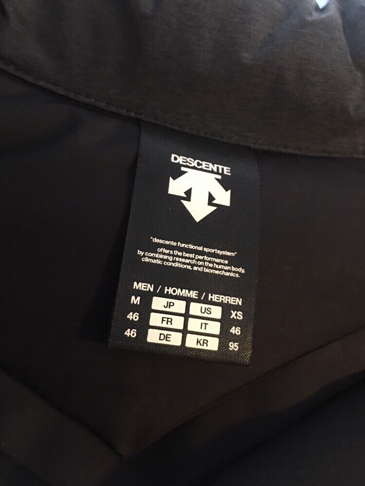 데상트 패딩점퍼 하이브리드 플리스--5