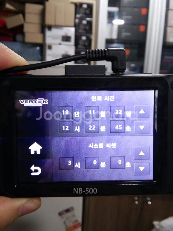 버텍NB500 블랙박스 본체만 판매합니다--4