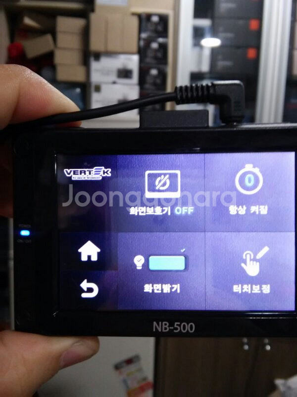 버텍NB500 블랙박스 본체만 판매합니다--5