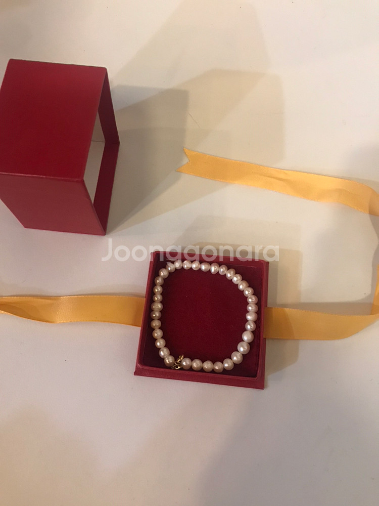 14k진주팔찌(새상품)--0