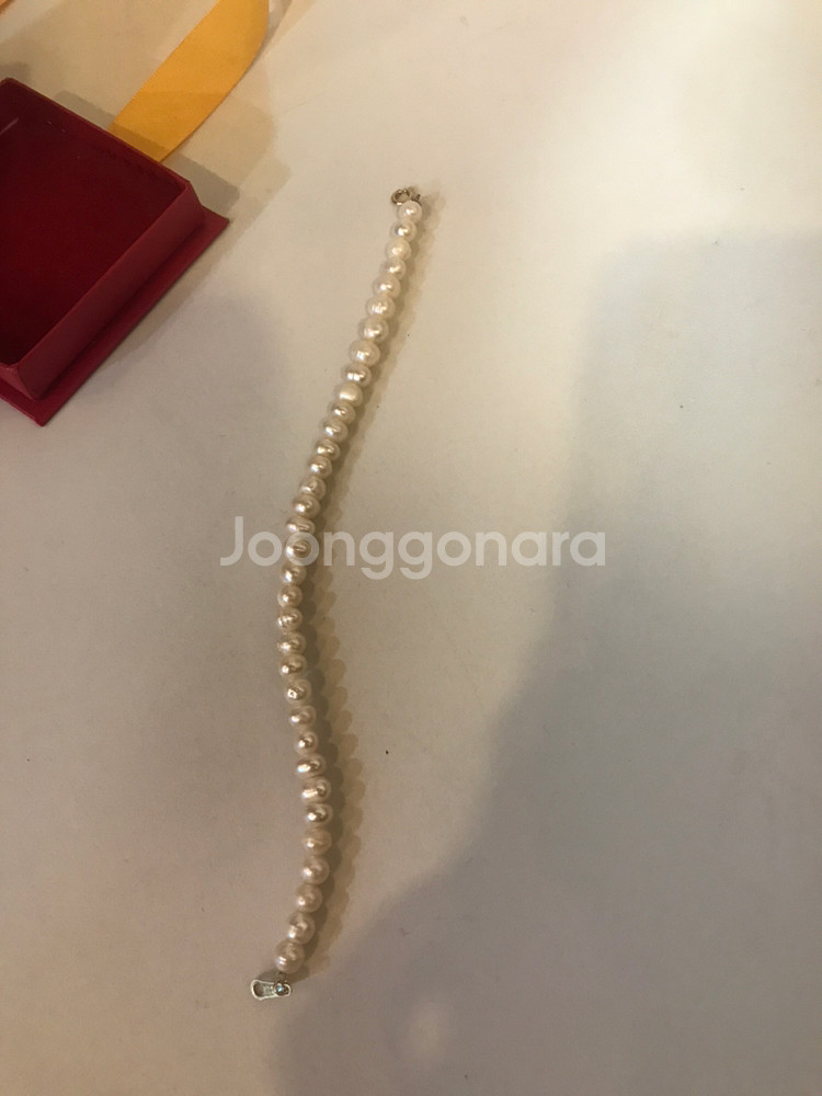 14k진주팔찌(새상품)--1