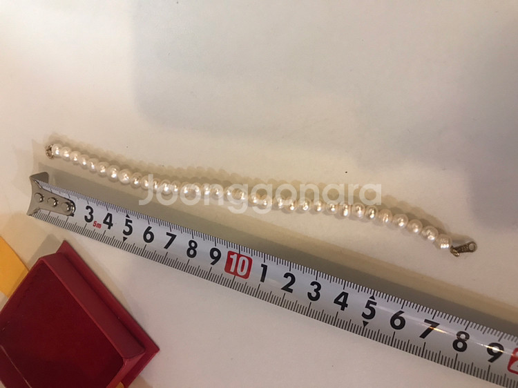 14k진주팔찌(새상품)--2