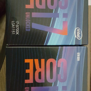 i7-9700k 미개봉 새제품 팝니다