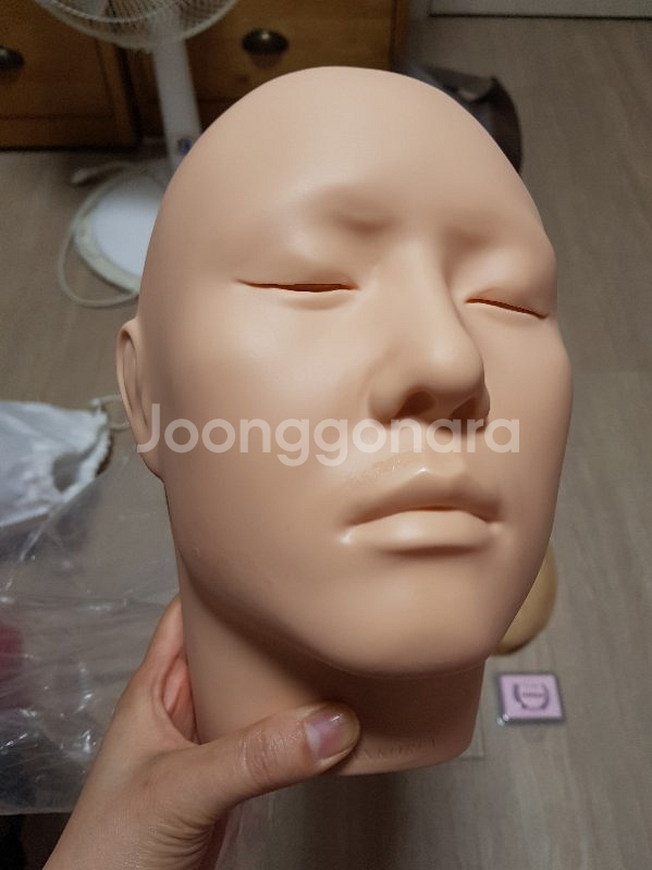 메이크업 국가실기 속눈썹 수염재료--2