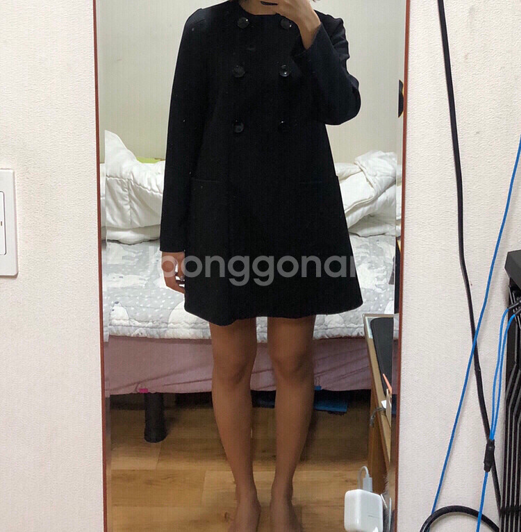 a+g 블랙 코트--1
