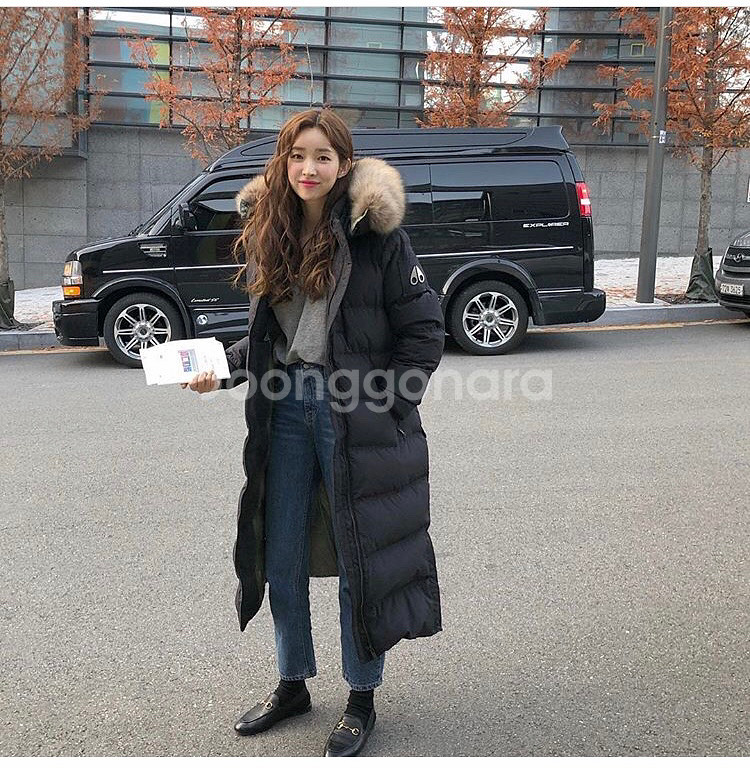 무스너클 k에디션 차정원 패딩--0