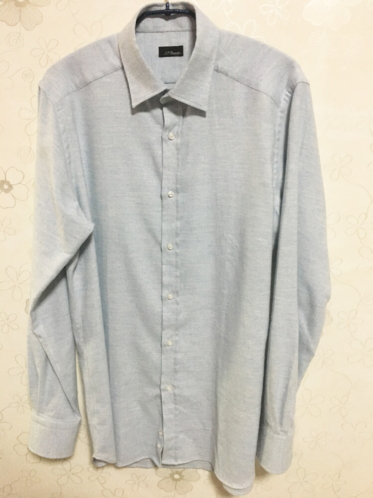 듀퐁 직수입 라이트블루 셔츠 (2018 F/W)