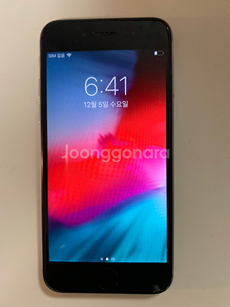 아이폰6s 스페이스그레이 64GB/ 케이스2개 무--0
