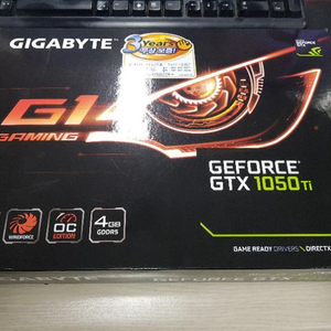 기가바이트 지포스 GTX1050 Ti G1.Gam