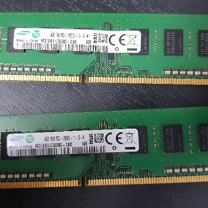 삼성전자 메모리 RAM ddr3 4G PC3-12