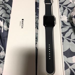 일판 애플워치3 42mm GPS 알루미늄 블랙 팝