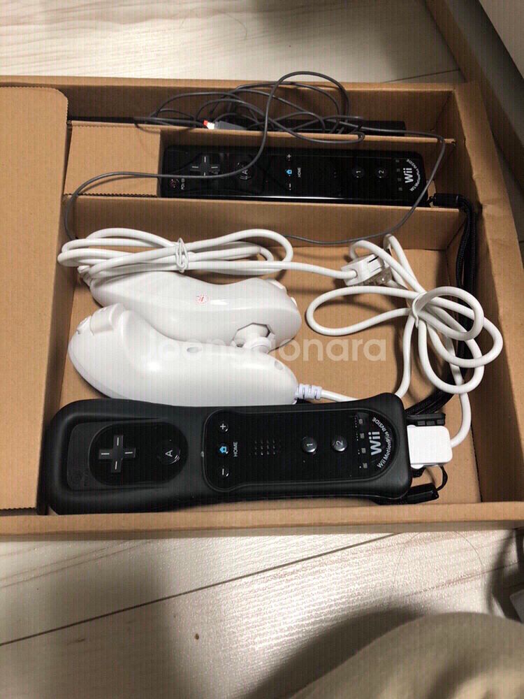 (2인)뉴 슈퍼마리오 브라더스 wii 본체 패키지--0