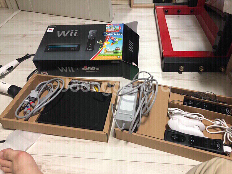 (2인)뉴 슈퍼마리오 브라더스 wii 본체 패키지--3