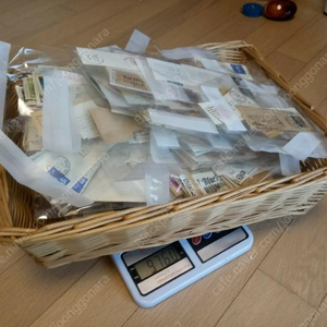 약1kg 외국우표,미터스탬프 일괄 판매합니다.