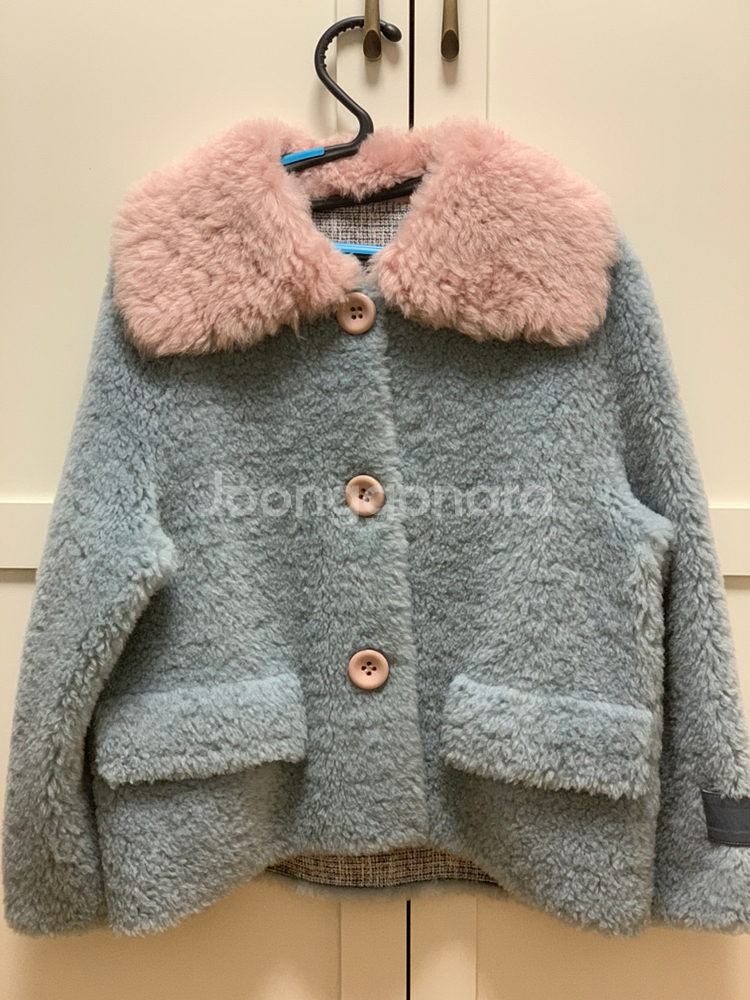 양털 숏 무스탕 코트 판매 합니다. (새제품)--0