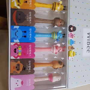 위비톡 볼펜. 우리은행 볼펜