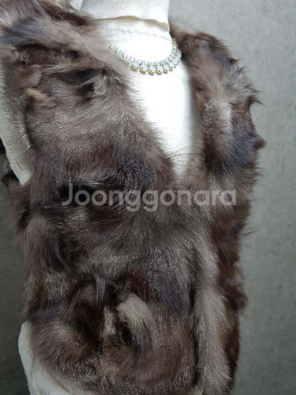 (55)■모피 숏조끼■--1