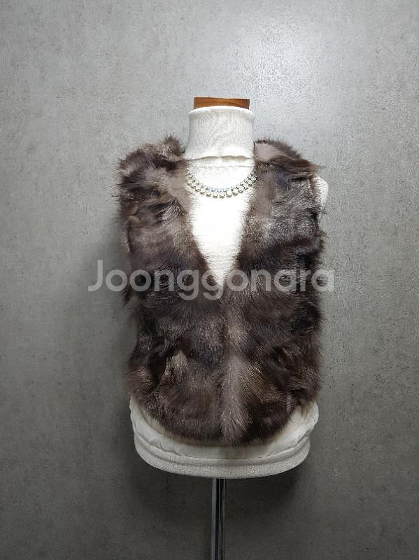 (55)■모피 숏조끼■--2