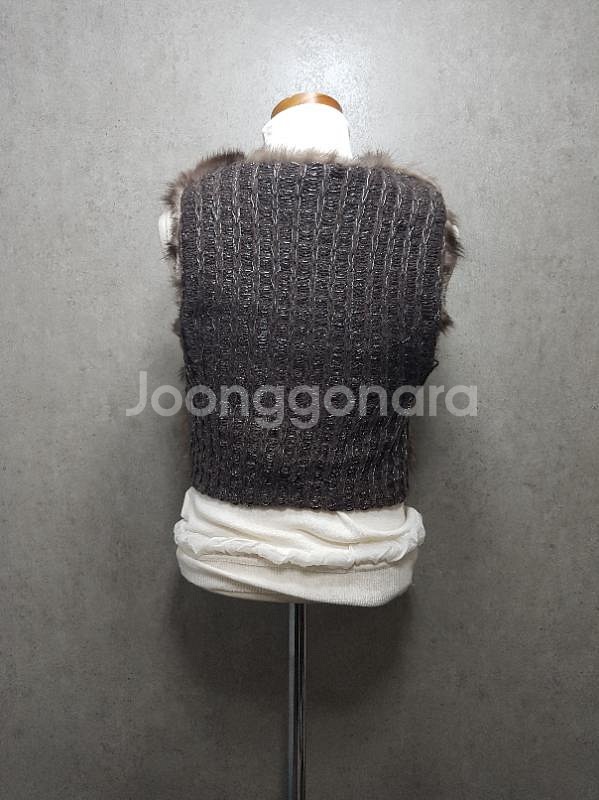 (55)■모피 숏조끼■--3